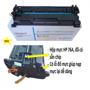 Hộp mực HP 76a CÓ CHÍP, cho HP Pro 404n, 404d, 404dn, 404dw, MFC M428fdn, M428fdw, M304